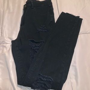 Black Ripped Jeans